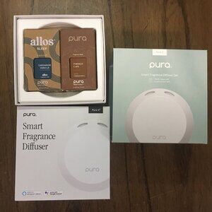 Pura 4 Smart Fragrance Diffuser Alexa Google Air Freshener w/ 2 Scents Vanilla